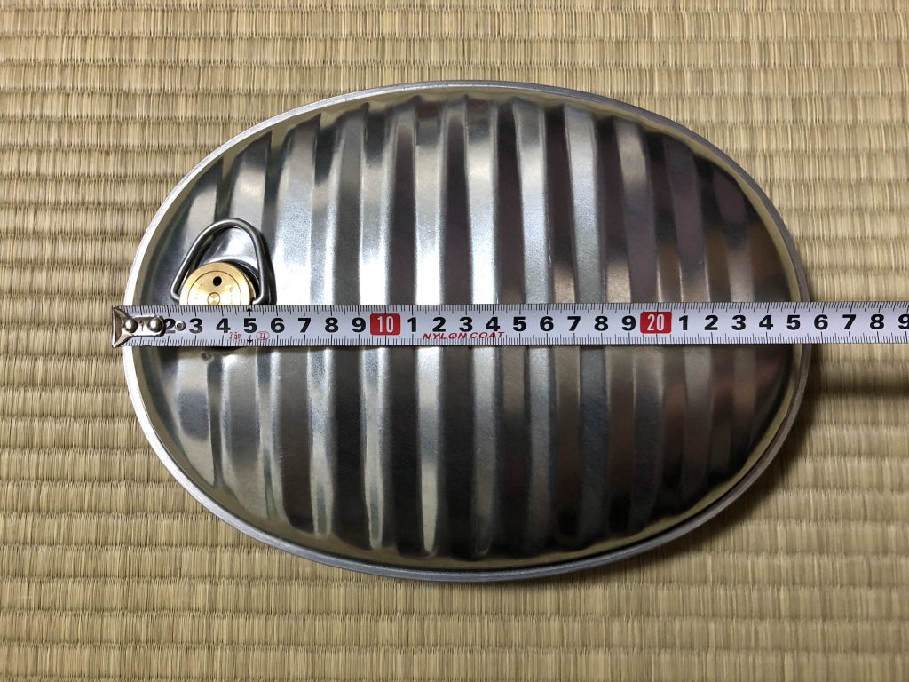 マルカの湯たんぽエースの長さを測る