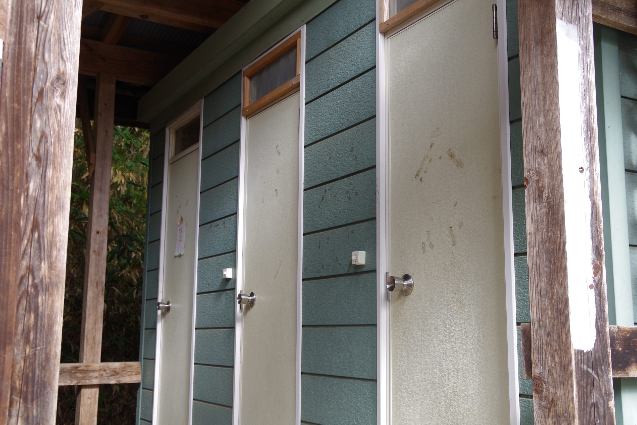 いわしろ高原キャンプ場トイレ